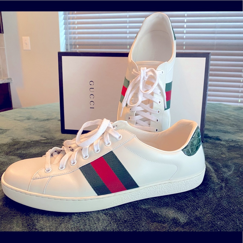 Authentic Mens Gucci Ace Sneaker UK 11 US 12